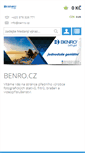 Mobile Screenshot of benro.cz