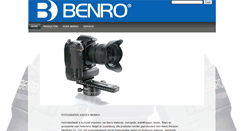 Desktop Screenshot of benro.nl